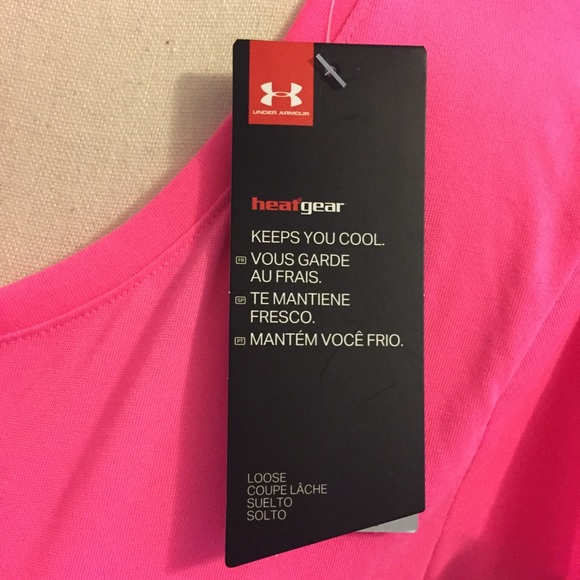 UNDER ARMOUR Whisperlight Keyhole Cutout SS Tee - Picture 9 of 11